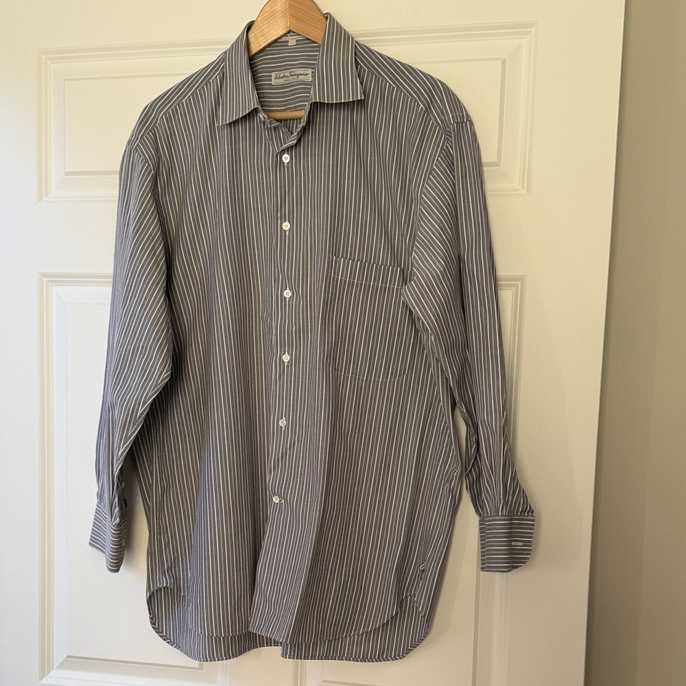 Salvatore Ferrigno men’s button down shirt